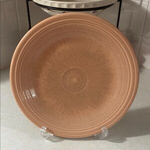 Vintage Retired Apricot Fiestaware Dinner Plate